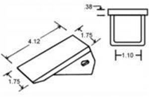 Y8002A -- 2A SERIES FABR BUCKET TEETH